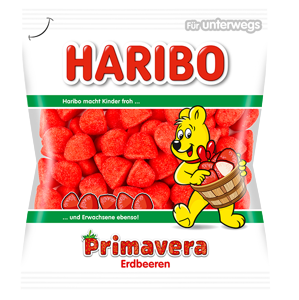
				Haribo Primavera Erdbeeren 100 g
		
