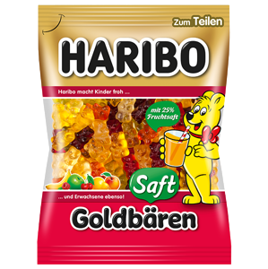 
				Haribo Saft Goldbären 85 g
		