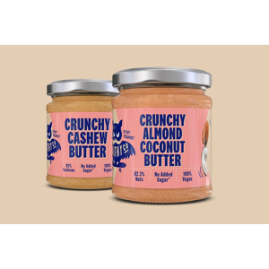 Healthy CO Oříšková másla Crunchy coconut almond