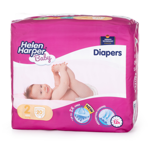 Helen Harper Baby Premium, Mini 3-6 kg (20 ks)