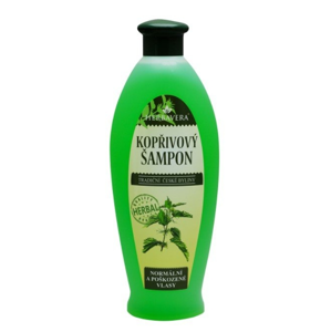 HERBAVERA Kopřivový šampon na poškozené vlasy, 550 ml