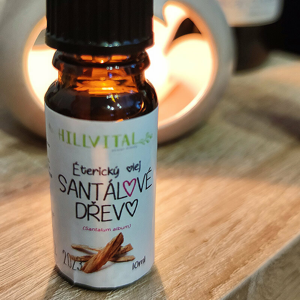 HillVital | Éterický olej Santalové dřevo, 10 ml
