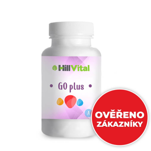 HillVital | Go plus - Výživový doplněk pro zdravé kosti a klouby, 60 ks