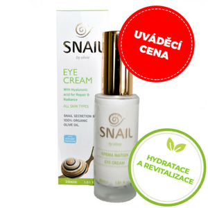 HillVital | Oční krém se šnečím sekretem a kyselinou hyaluronovou 30 ml