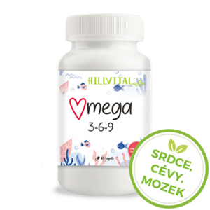 HillVital | Omega 3 mastné kyseliny - Rybí olej - 1000 mg - 100 kapslí