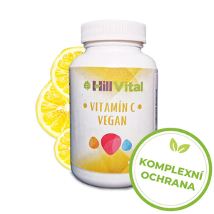 HillVital | Vitamín C VEGAN - 1000 mg - 60 kapslí
