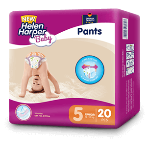 Kalhotkové plenky Helen Harper pants vel. 5 - Junior 20 ks
