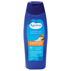 
				Karima Tělový a vlasový šampon se solí z Mrtvého moře 280ml
		