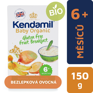 Kendamil Bio Organická dětská bezlepková ovocná kaše 150 g