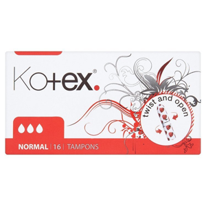 
				Kotex Normal tampóny 16 ks/bal.
		