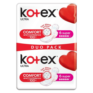 Kotex Ultra Super Duo Pack 12 ks