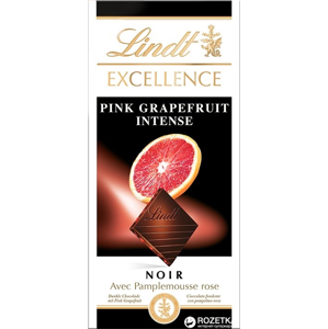 Lindt Excellence Pink Grapefruit Intense 100 g