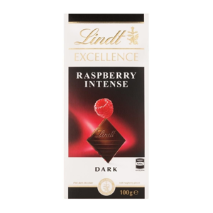 
				Lindt Excellence Raspberry Intense 100 g
		