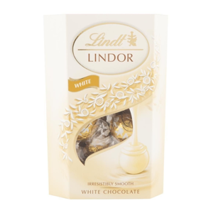 Lindt Lindor Bílá čokoláda s jemnou krémovou náplní 200 g