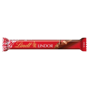Lindt Lindor mléčná čokoládová tyčinka plněná krémovou náplní 38 g