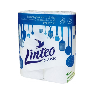 
				Linteo Classic papírové kuchyňské utěrky,  2-vrstvé 2 ks
		