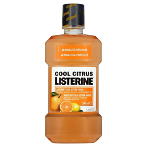 
				Listerine Cool Citrus Antiseptická ústní voda 500 ml
		