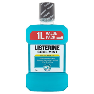 Listerine Cool Mint ústní voda proti zubnímu povlaku 1000 ml