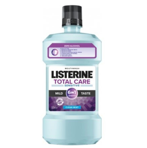 Listerine Total Care Sensitive Mild Taste ústní voda, 500 ml
