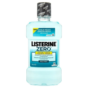 
				Listerine Zero Ústní voda s jemnější příchutí (bez alkoholu) 250 ml
		