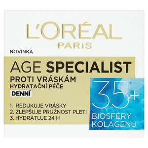 
				L'Oréal Paris Age Specialist, hydratační denní péče proti vráskám 35+ 50 ml
		