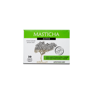 Masticha Active, Apothecary s.r.o., 22,5 g, 50 cps. Cestovní balení