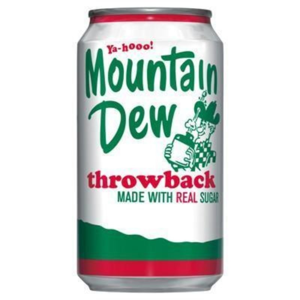 
				Mountain Dew Throwback 355ml (USA)
		