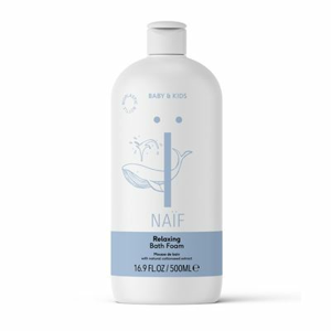 NAIF Relaxační pěna do koupele přírodní 500 ml