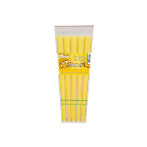 NaturheliX® Čakrové svíčky Žluté (set 5)