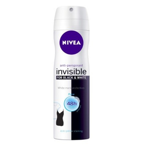 
				Nivea Black & White Invisible Pure antiperspirant 150 ml
		
