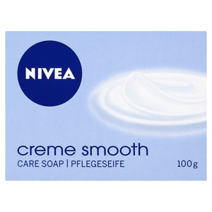 Nivea Creme Smooth pečující krémové mýdlo 100 g