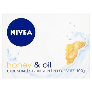 
				Nivea Honey & oil pečující krémové mýdlo 100 g
		