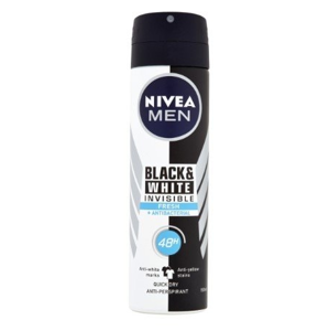 
				Nivea Men Black & White Invisible Fresh antiperspirant, 150 ml
		