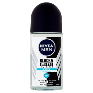 
				Nivea Men Black & White Invisible Fresh Kuličkový antiperspirant 50 ml
		
