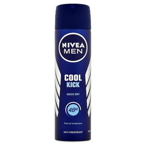 
				Nivea Men Cool Kick antiperspirant ve spreji 150 ml
		