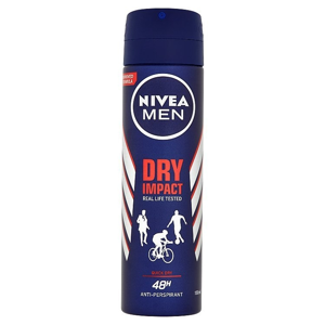 
				Nivea Men Dry Impact antiperspirant ve spreji 150 ml
		