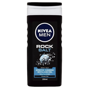 
				Nivea Men Rock Salt sprchový gel na tělo, tvář a vlasy 250 ml
		