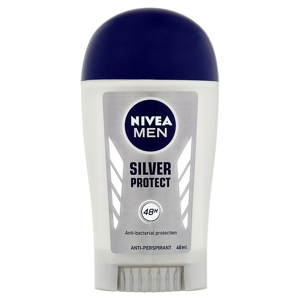 
				Nivea Men Silver Protect tuhý antiperspirant	 40 ml
		
