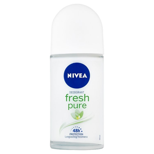 
				Nivea Pure & Natural Action kuličkový deodorant s vůní jasmínu 50 ml
		