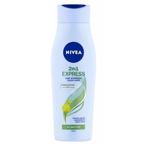 Nivea Šampon Care Express 2v1 Shampoo 250 ml