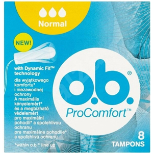 
				O.B. ProComfort Normal Tampons 8 ks
		