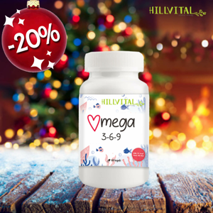 Omega 3-6-9 mastné kyseliny - Rybí olej - 1200 mg - 60 kapslí - Novoroční akce