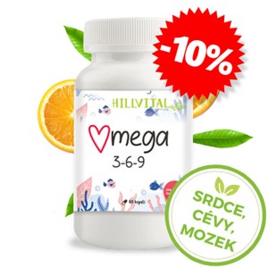 Omega 3-6-9 mastné kyseliny - Rybí olej - 1200 mg - 60 kapslí - Velikonoční detox