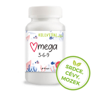 Omega 3-6-9 mastné kyseliny - Rybí olej - 1200 mg - 60 kapslí