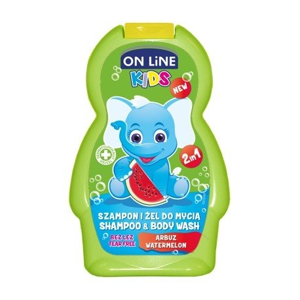 
				On line Kids Meloun 2v1 šampon a sprchový gel
		