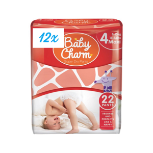 Baby Charm Pant Maxi 4 (7-18 kg) 264 ks