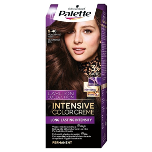 Palette Intensive Color Creme barva na vlasy Hřejivě třpytivě hnědý (5-46)