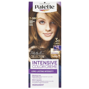 Palette Intensive Color Creme barva na vlasy, Ohnivý Bronzově Hnědý 7-560