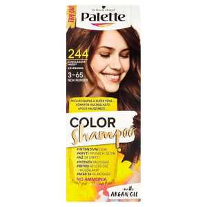 
				Palette Schwarzkopf  Color Shampoo barva na vlasy Čokoládově hnědý 244 (3-65)
		