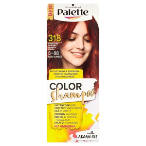 
				Palette Schwarzkopf  Color Shampoo barva na vlasy Intenzivní červený 318 (5-88)
		